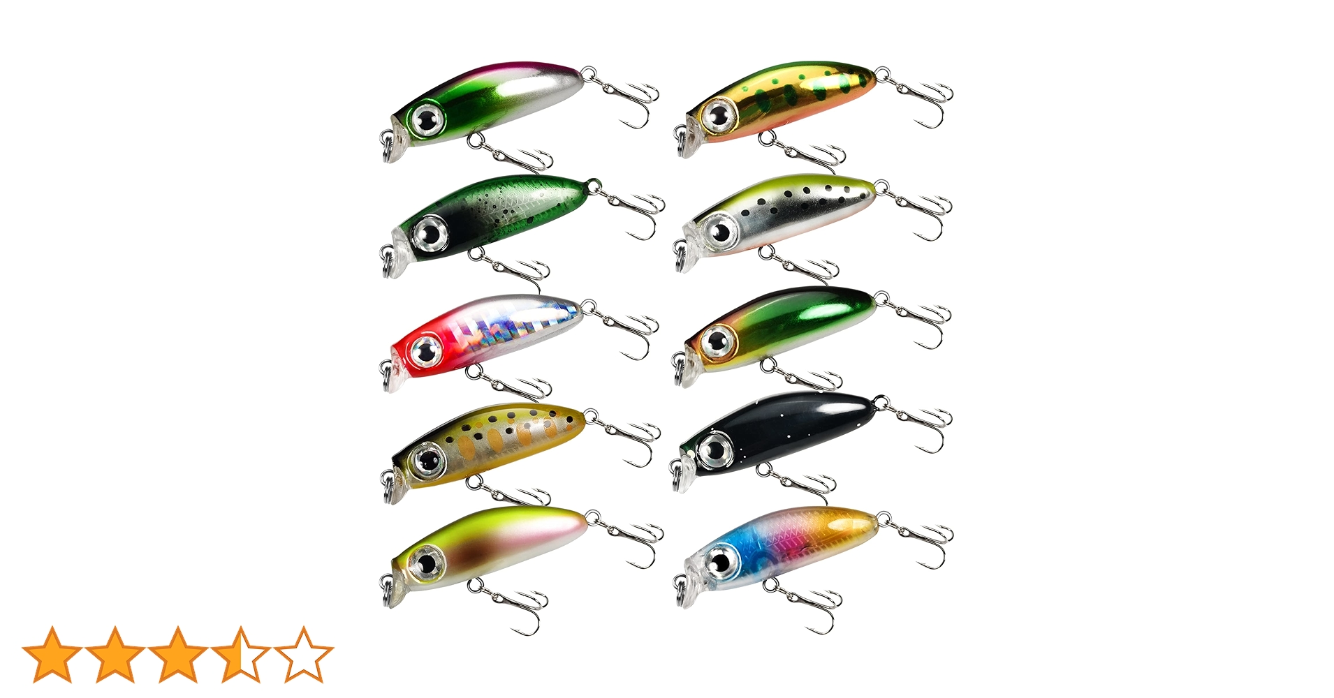 Amazon.co.jp: 釣り VMSIXVM メバル アジ プラグ ルアー 渓流